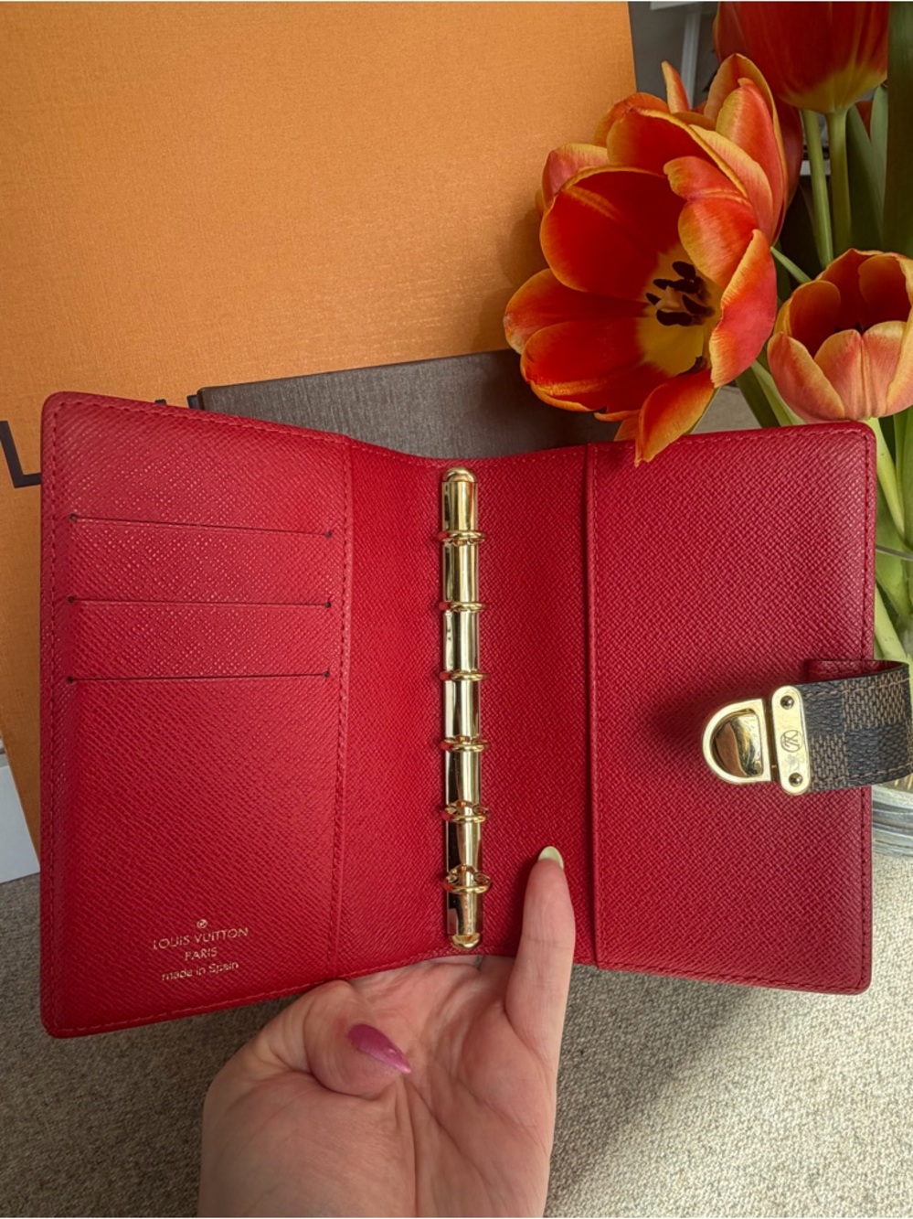 LOUIS VUITTON Damier Ebene Koala Agenda Cover - Picture 7 of 10